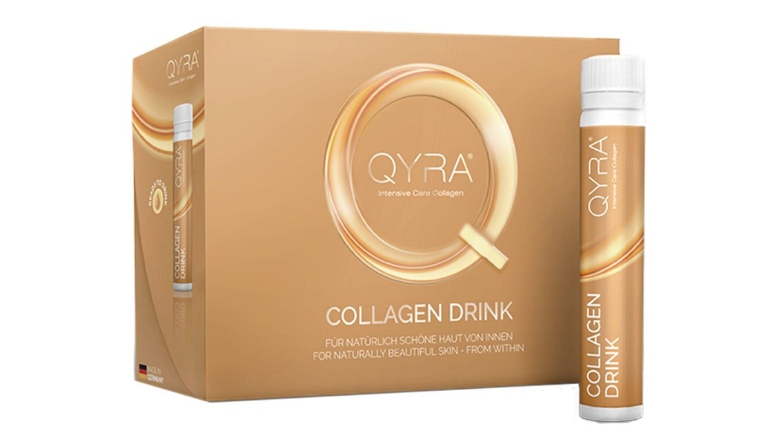 QYRA® Colagen anti-aging pentru îngrijire intensivă, 21 fiole de uz oral